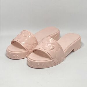 Valentino Garavani Platform Sculpted Poolside Mules size 37